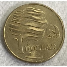 AUSTRALIA 1993 . ONE 1 DOLLAR COIN . LANDCARE